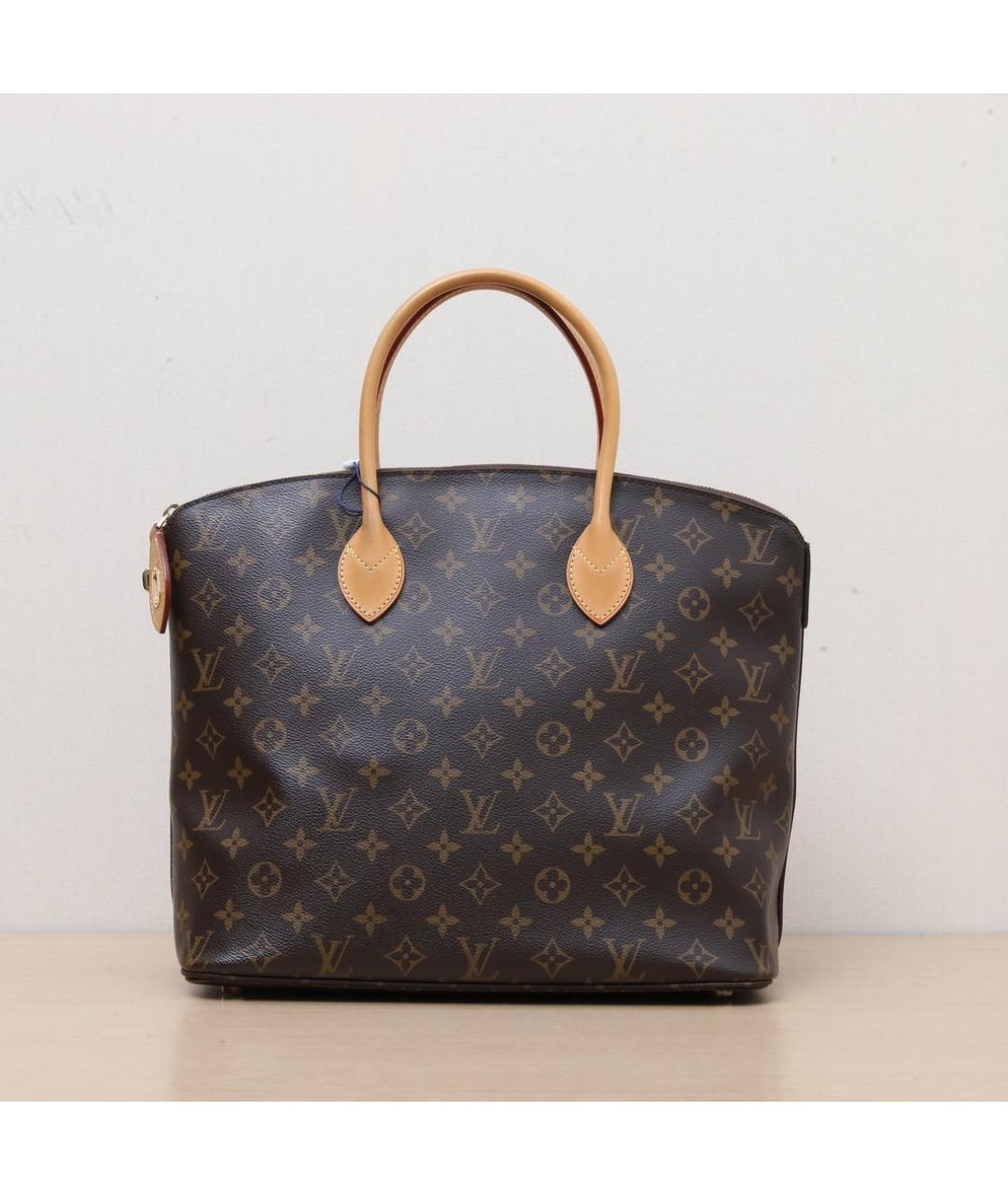 LOUIS VUITTON Коричневая кожаная сумка через плечо, фото 3