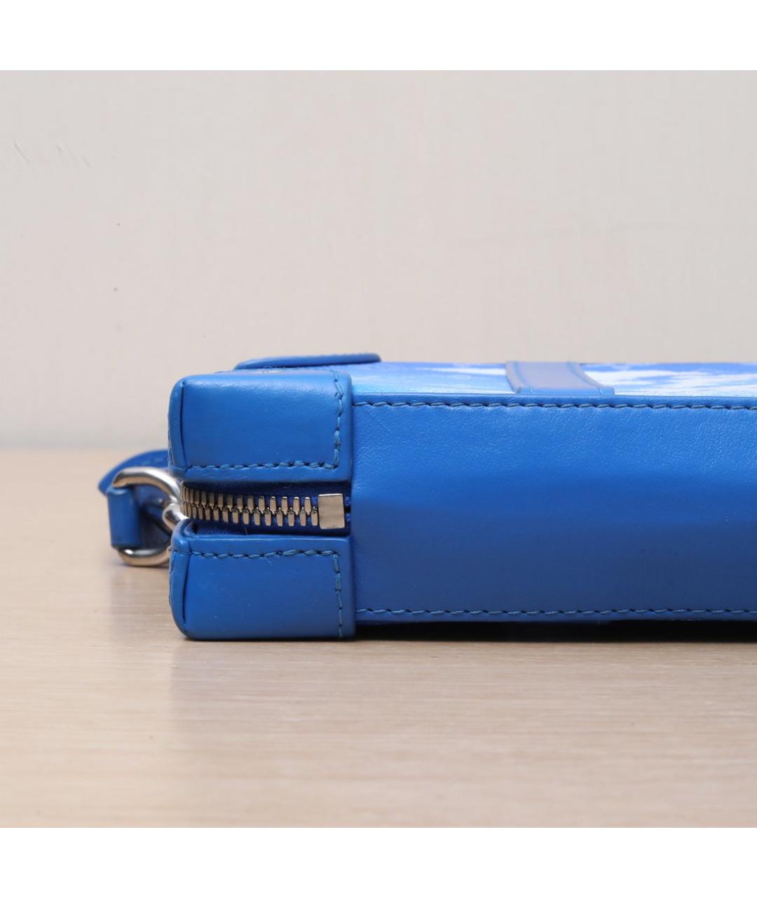 LOUIS VUITTON Синяя сумка через плечо, фото 9