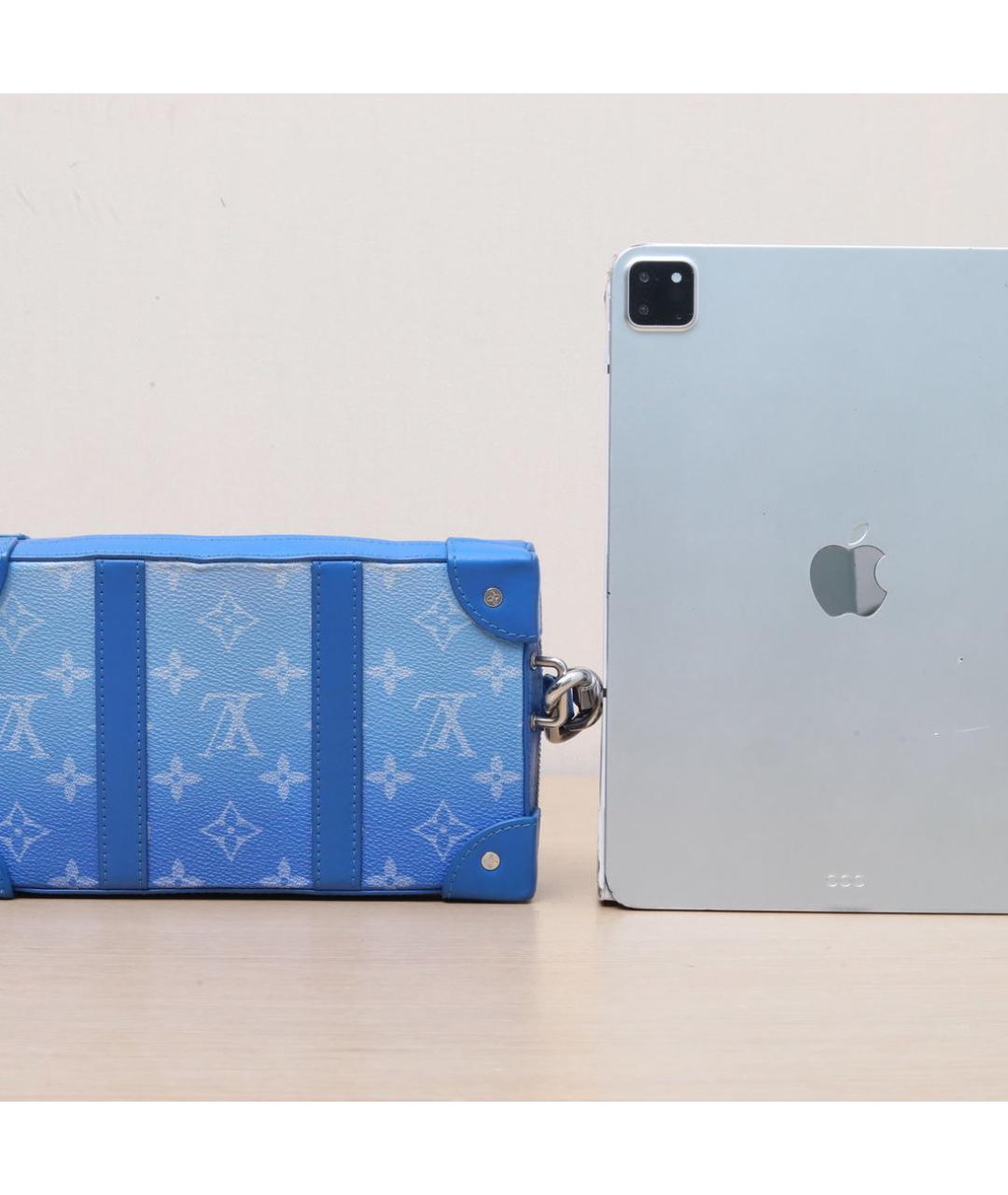 LOUIS VUITTON Синяя сумка через плечо, фото 7