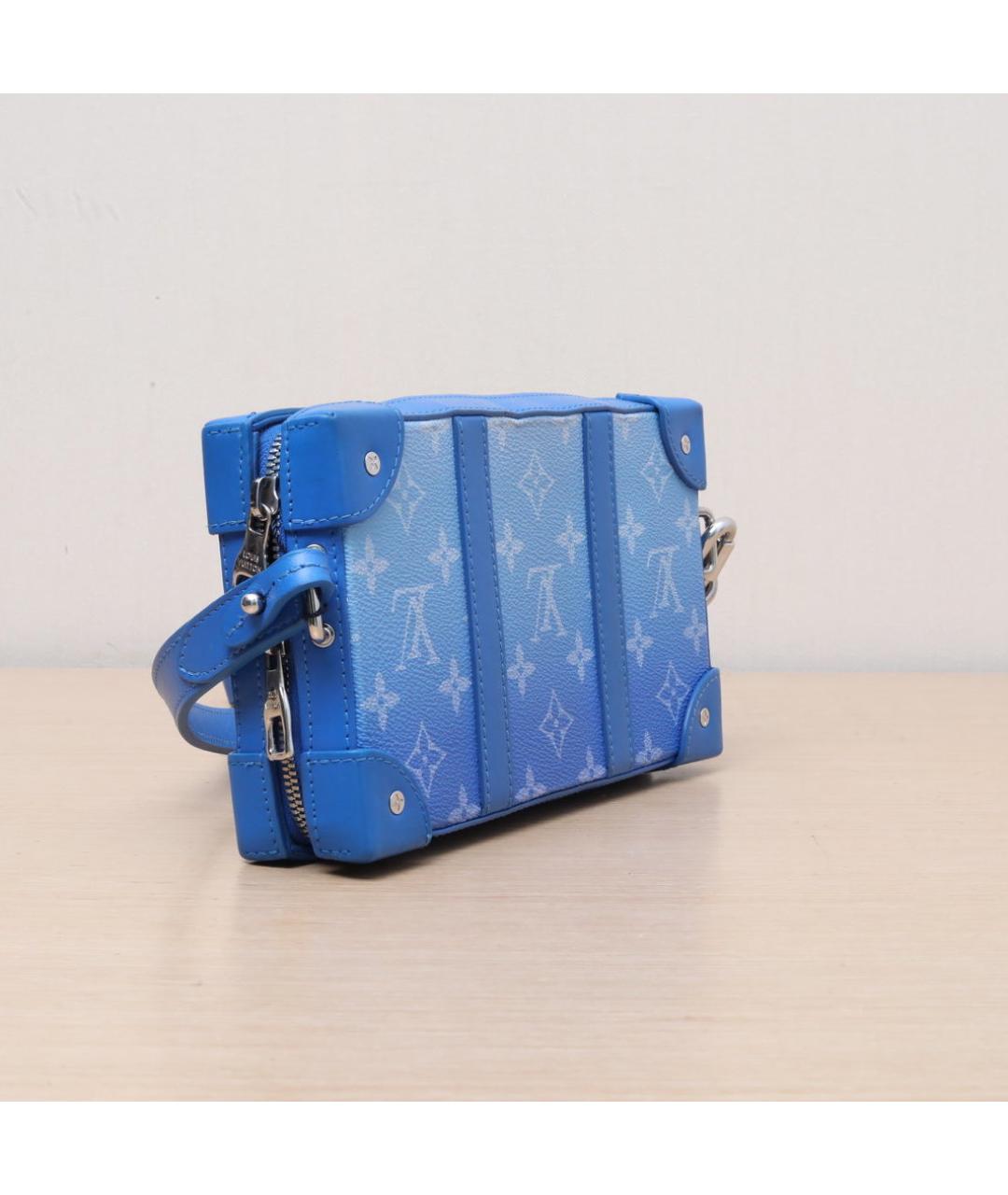 LOUIS VUITTON Синяя сумка через плечо, фото 6