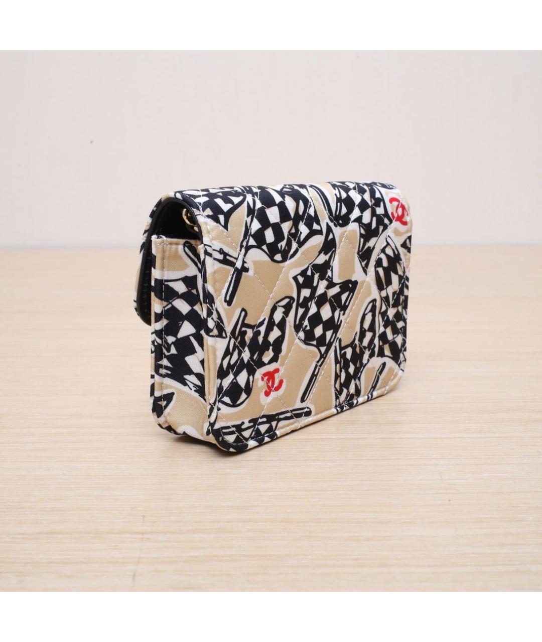 CHANEL Бежевая сумка через плечо, фото 6