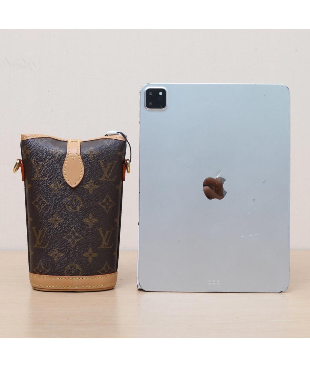 LOUIS VUITTON Коричневая сумка через плечо, фото 7