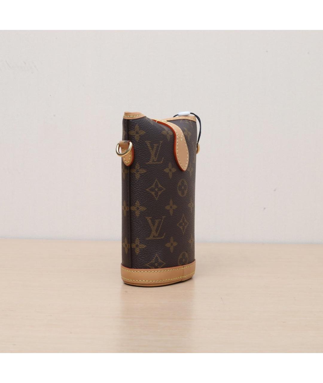 LOUIS VUITTON Коричневая сумка через плечо, фото 6