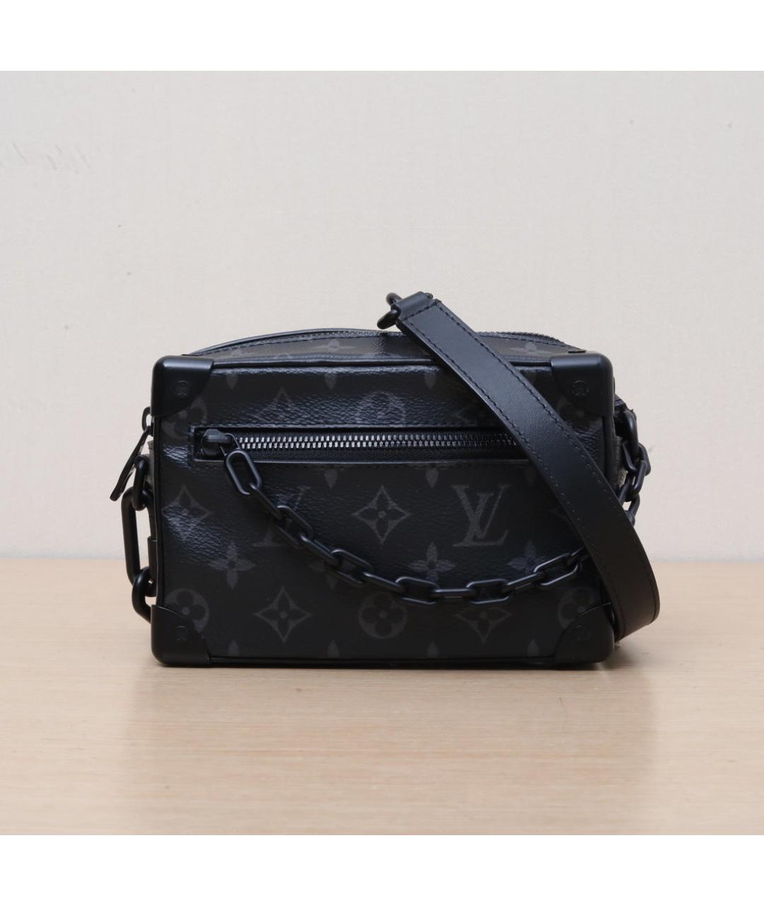LOUIS VUITTON Черная сумка через плечо, фото 3