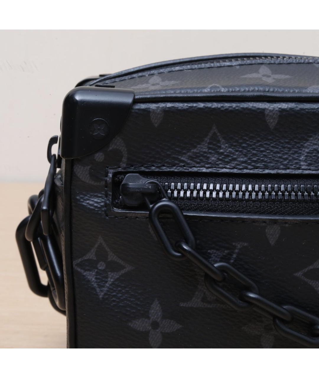 LOUIS VUITTON Черная сумка через плечо, фото 8