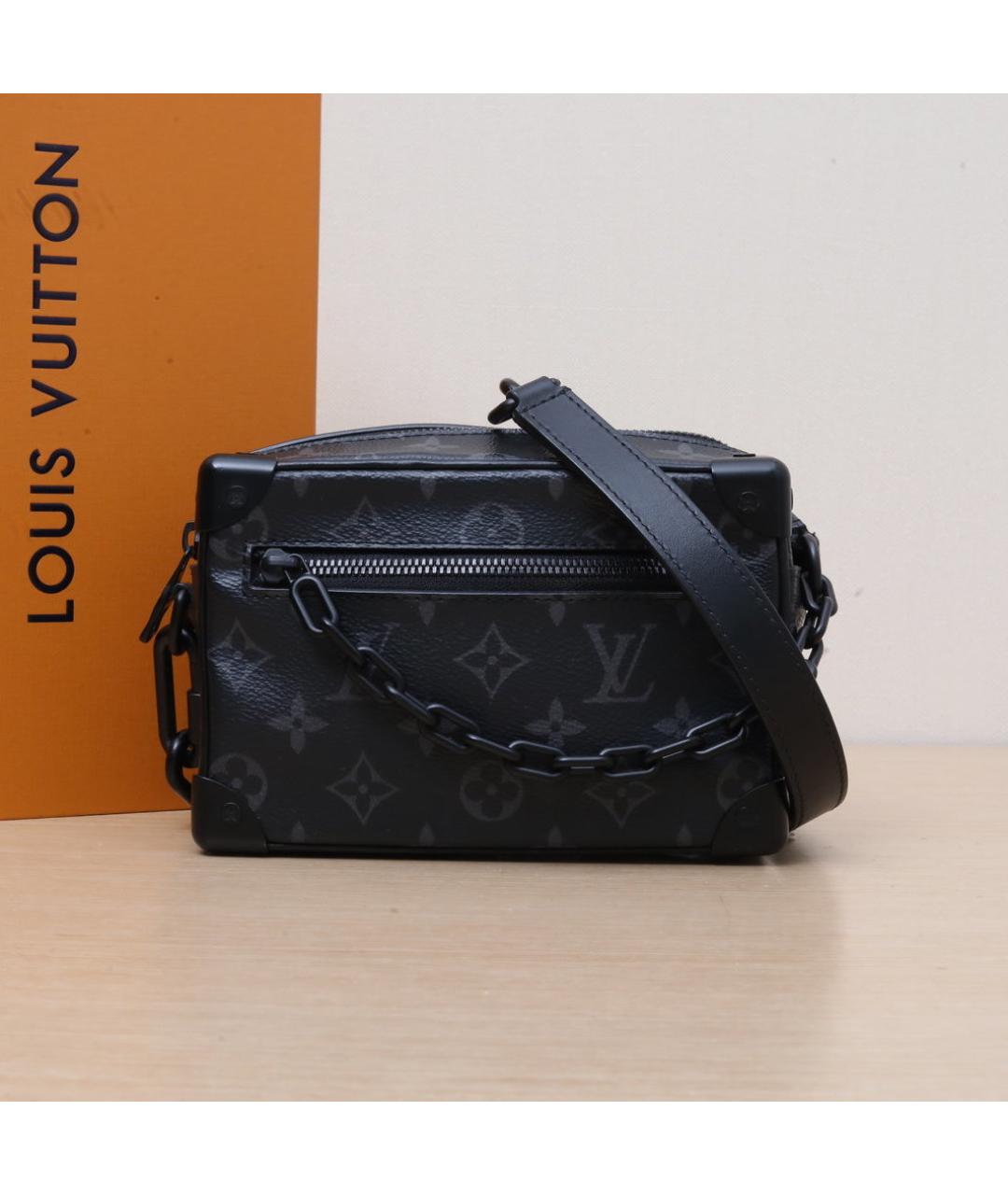 LOUIS VUITTON Черная сумка через плечо, фото 2