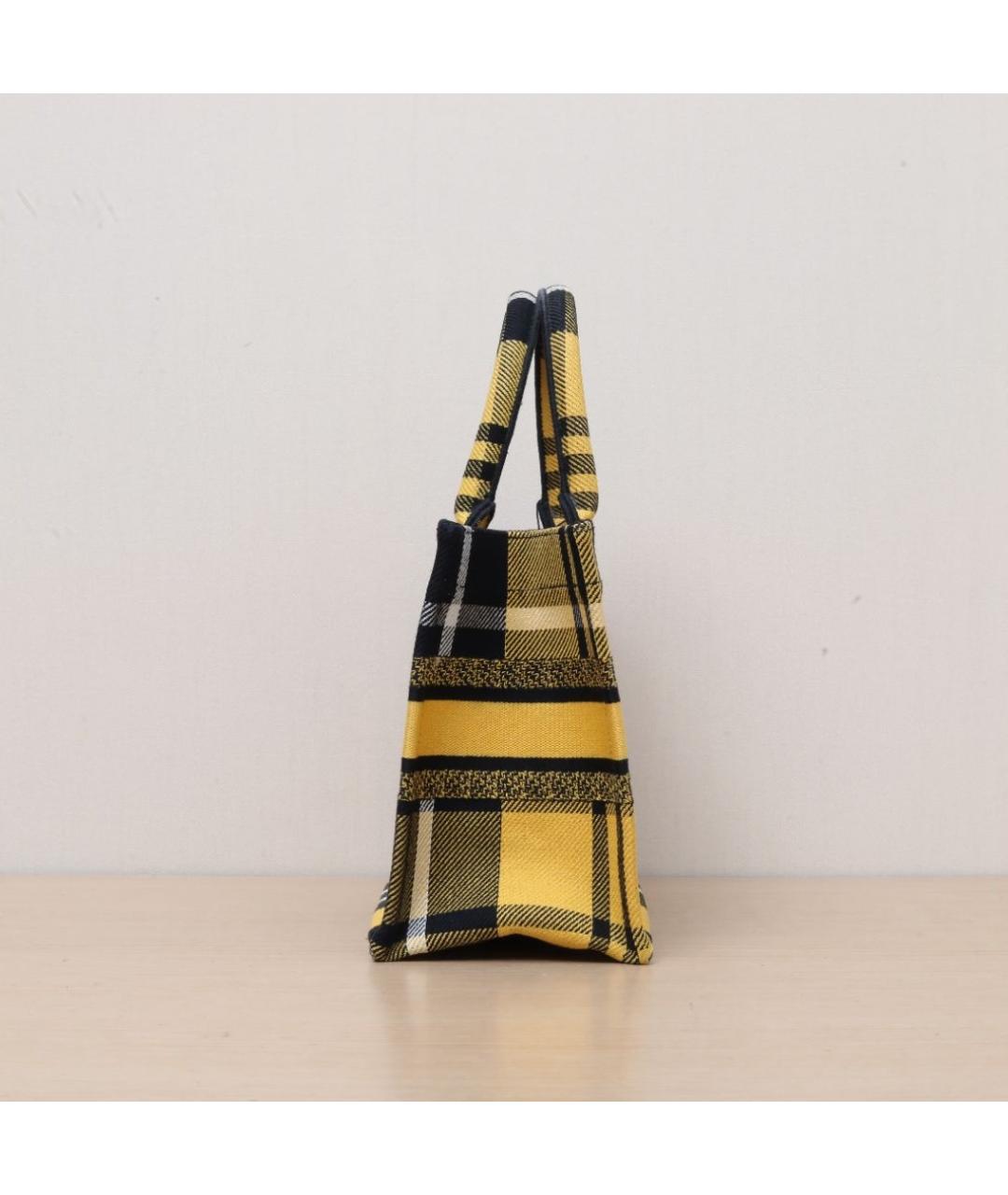 CHRISTIAN DIOR Желтая сумка через плечо, фото 5