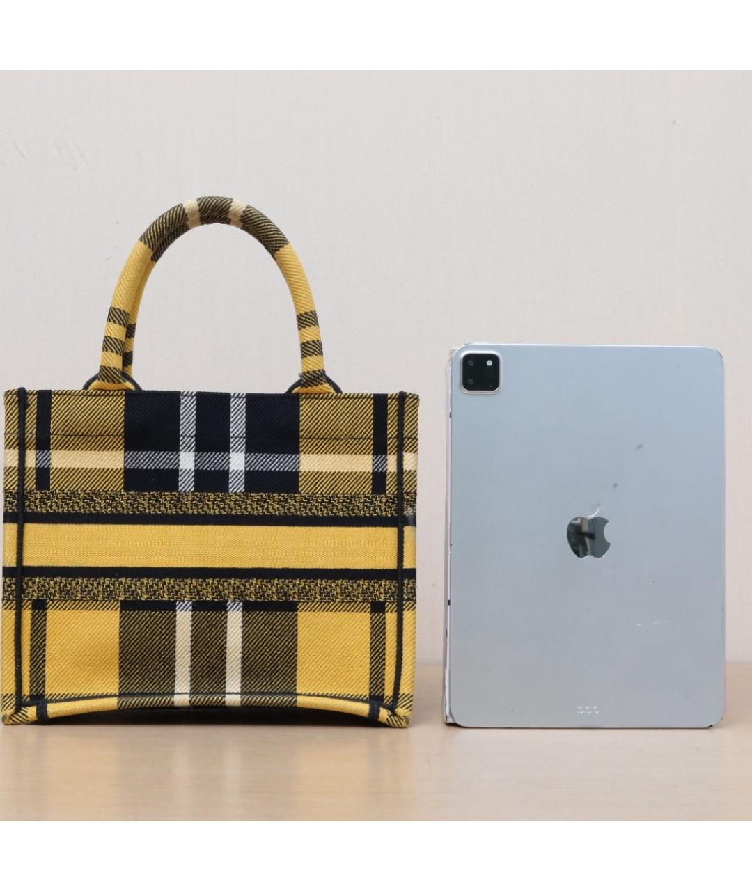 CHRISTIAN DIOR Желтая сумка через плечо, фото 7