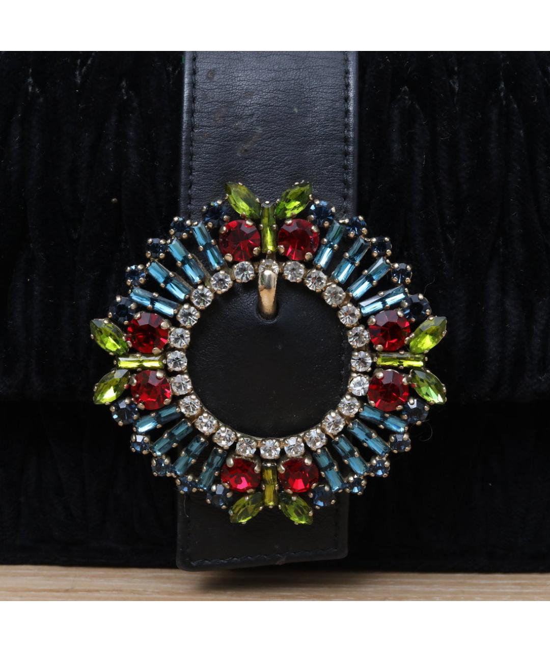 MIU MIU Черная сумка через плечо, фото 8