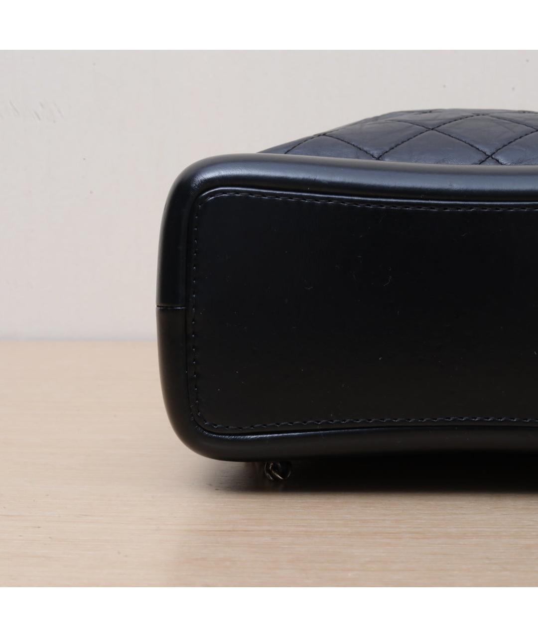 CHANEL Черный кожаный рюкзак, фото 9