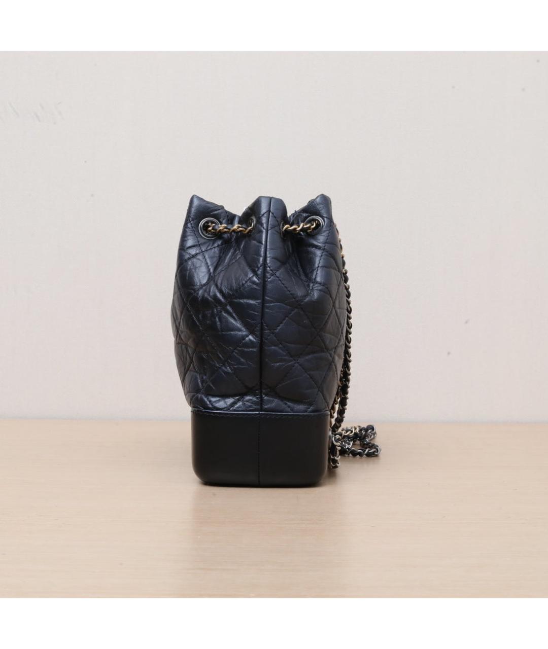 CHANEL Черный кожаный рюкзак, фото 5