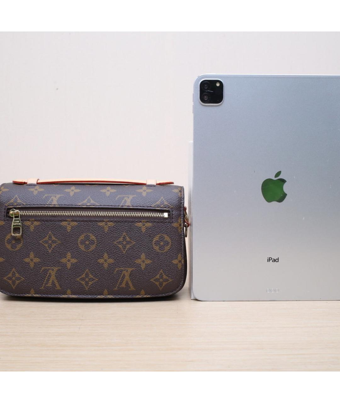 LOUIS VUITTON Коричневая сумка через плечо, фото 7