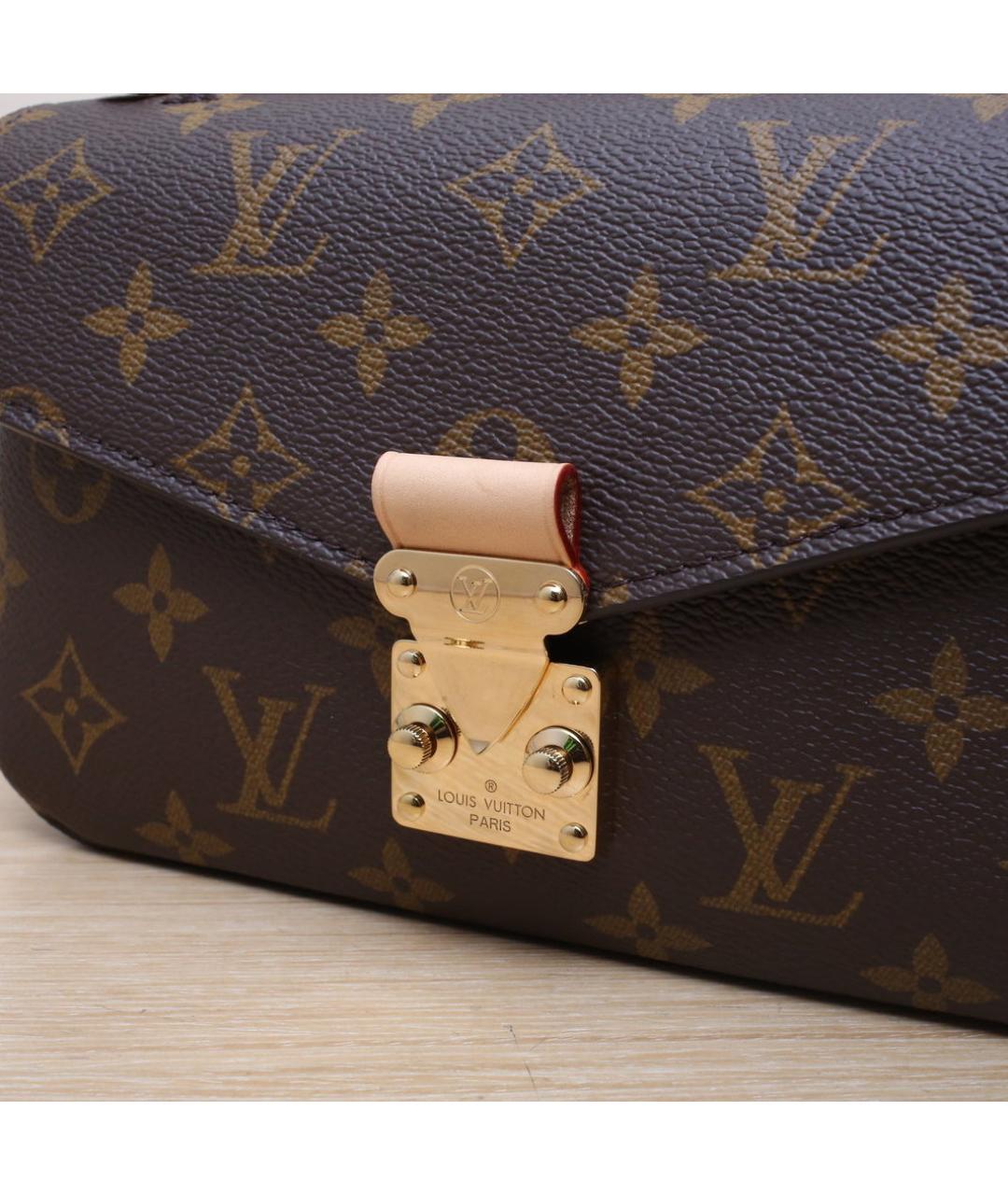 LOUIS VUITTON Коричневая сумка через плечо, фото 8