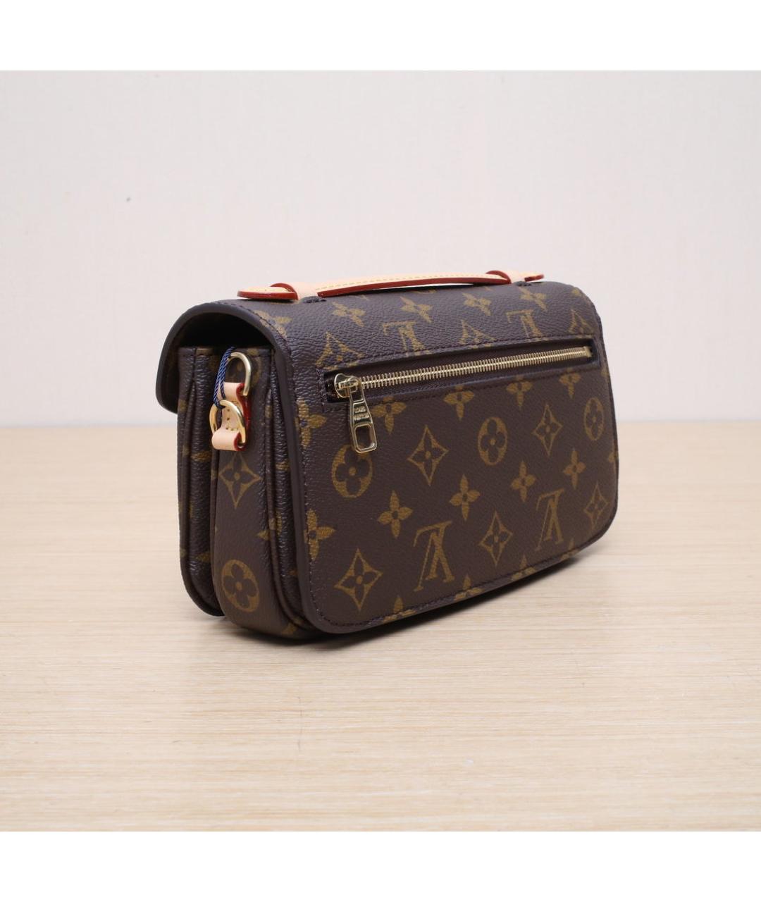 LOUIS VUITTON Коричневая сумка через плечо, фото 6