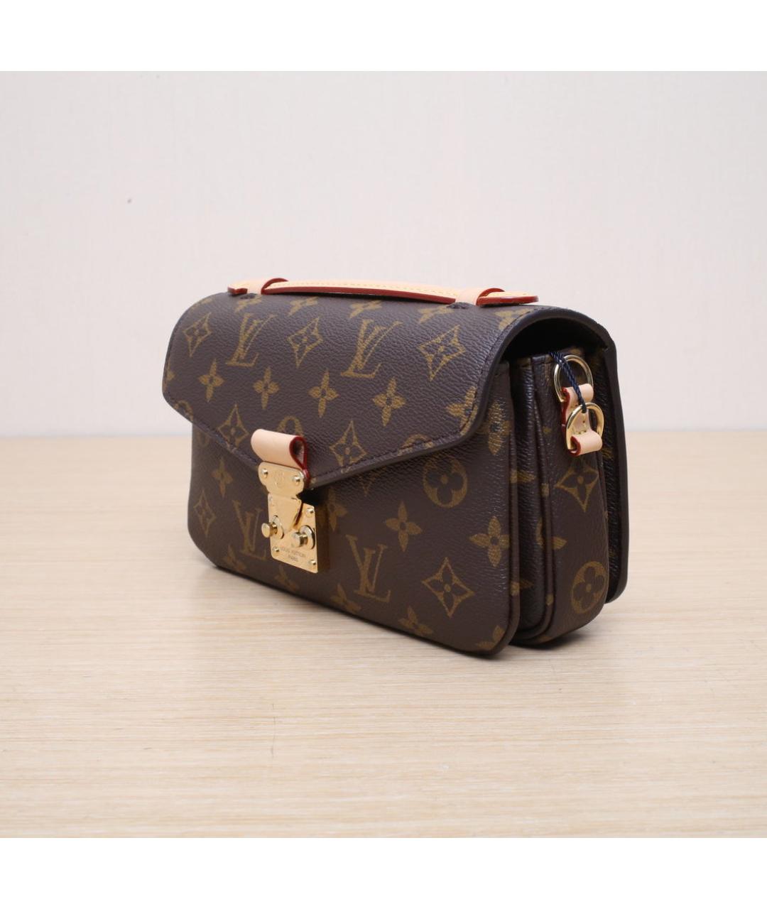LOUIS VUITTON Коричневая сумка через плечо, фото 4