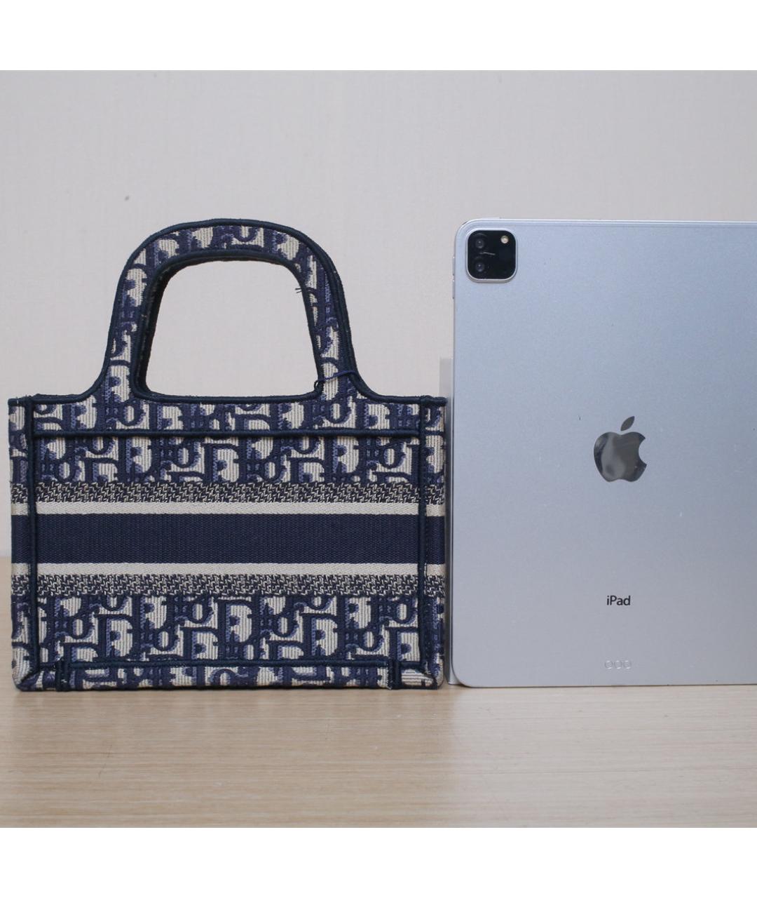 CHRISTIAN DIOR Синяя сумка через плечо, фото 7