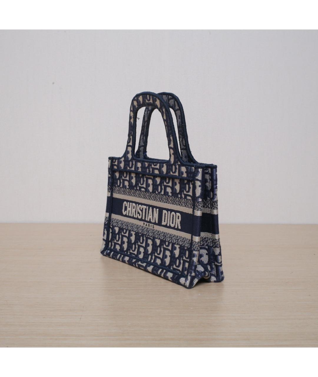 CHRISTIAN DIOR Синяя сумка через плечо, фото 4