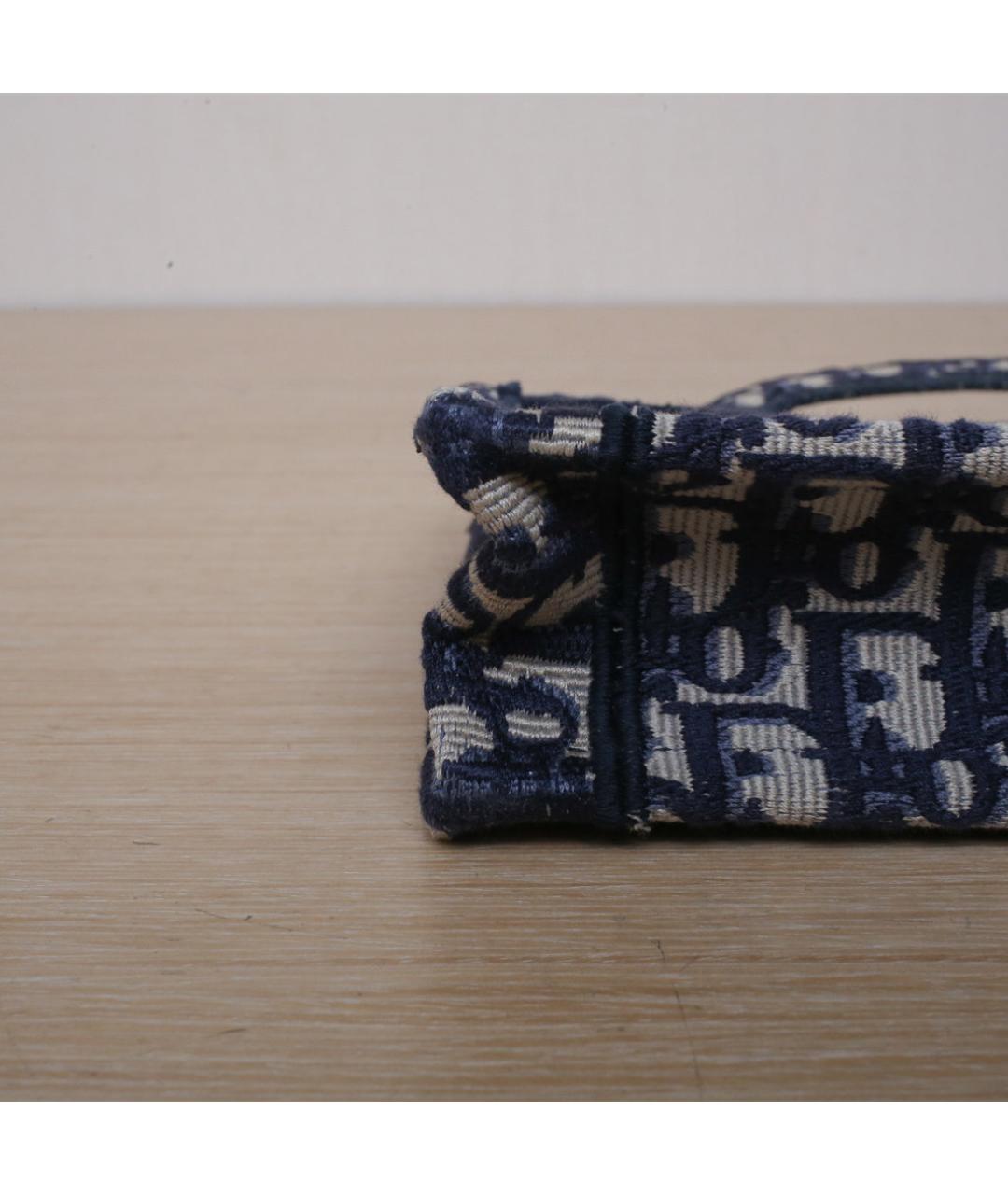 CHRISTIAN DIOR Синяя сумка через плечо, фото 9