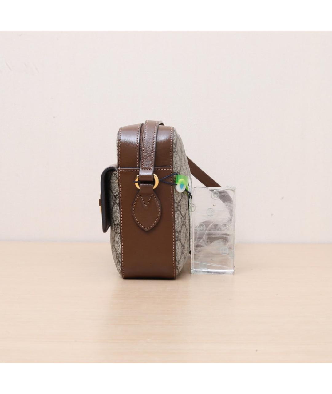 GUCCI Коричневая сумка через плечо, фото 5