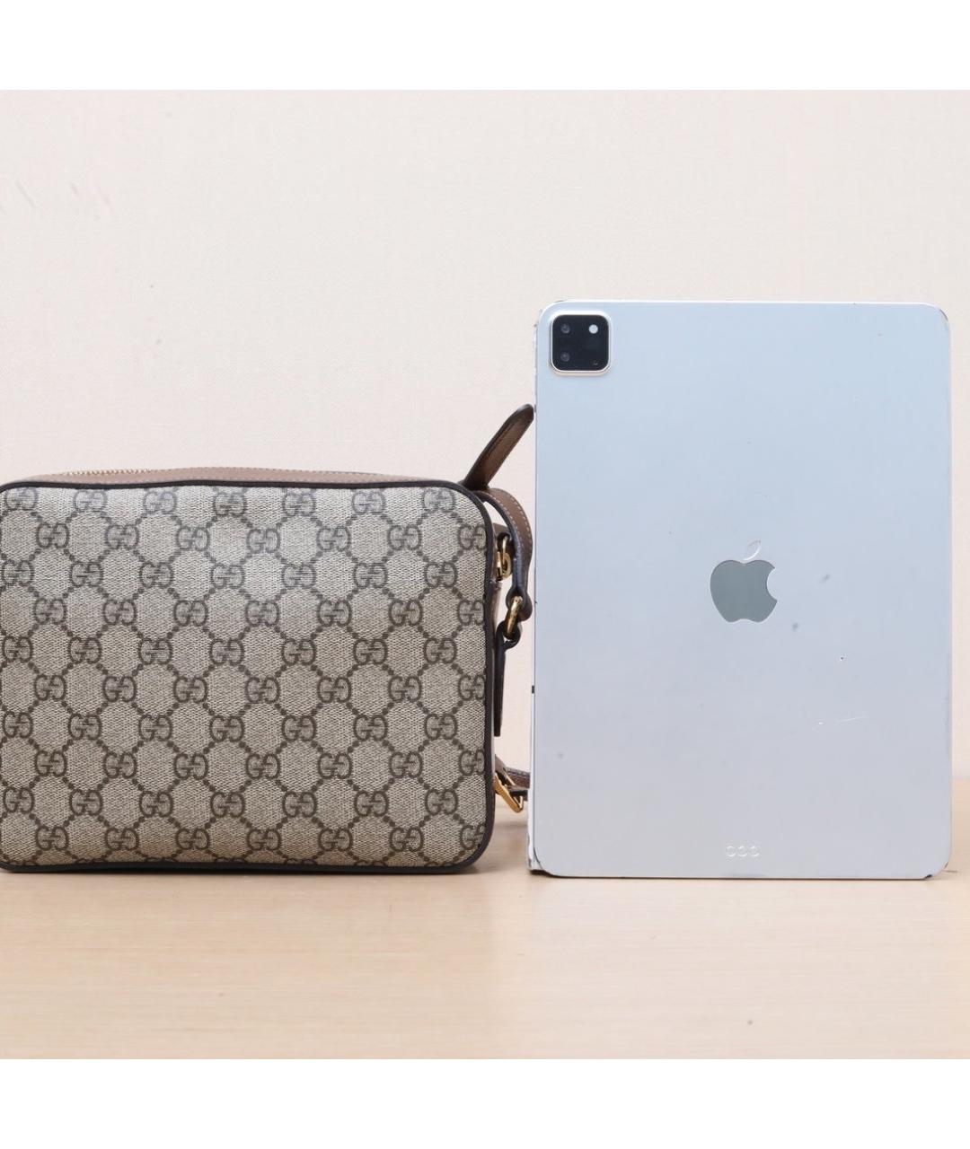 GUCCI Коричневая сумка через плечо, фото 7