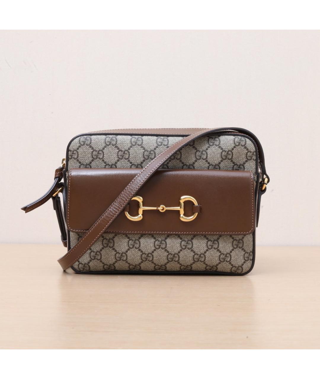 GUCCI Коричневая сумка через плечо, фото 3