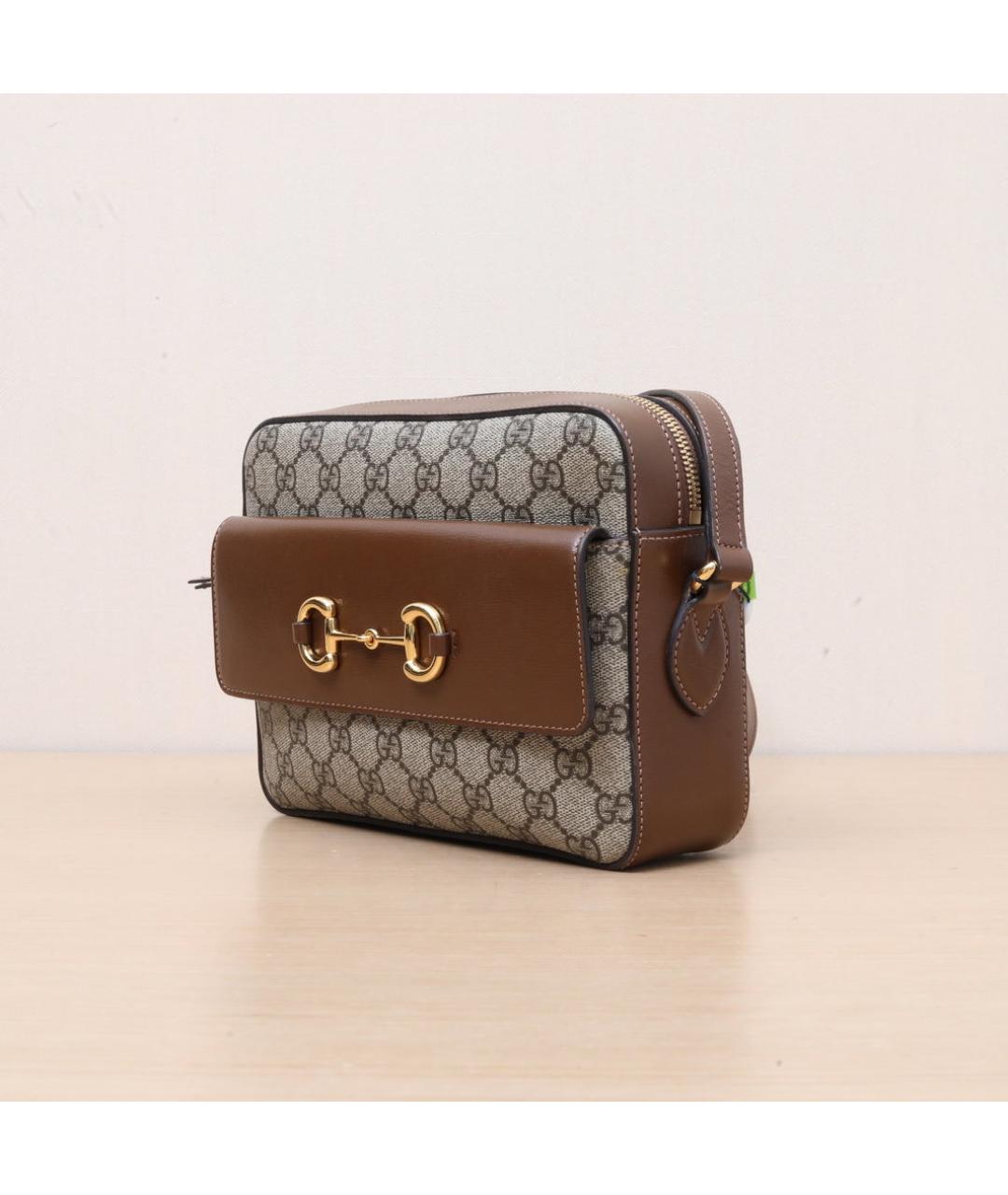 GUCCI Коричневая сумка через плечо, фото 4