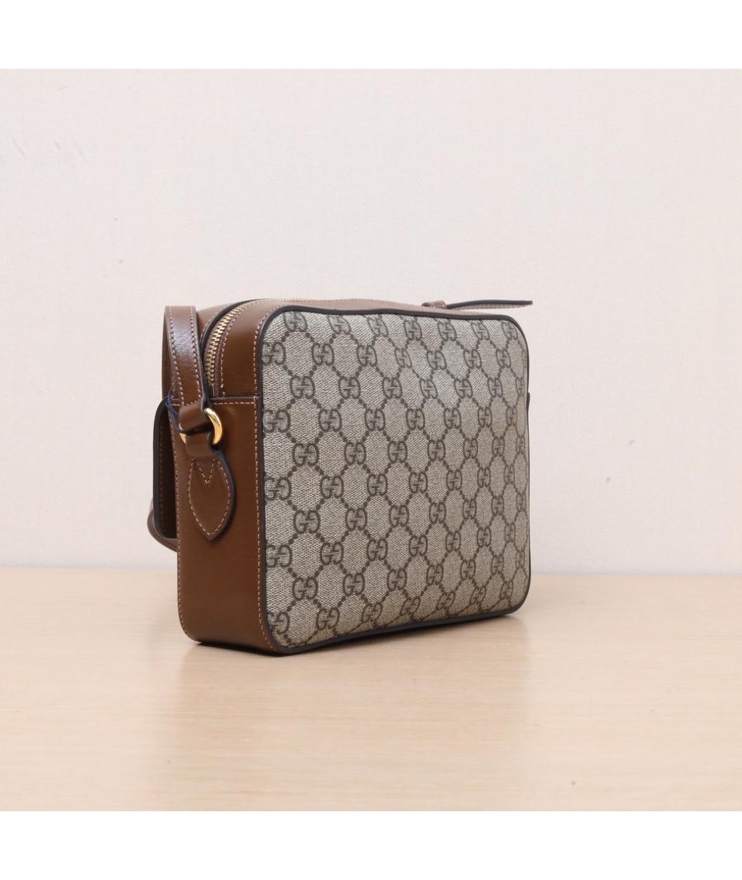 GUCCI Коричневая сумка через плечо, фото 6