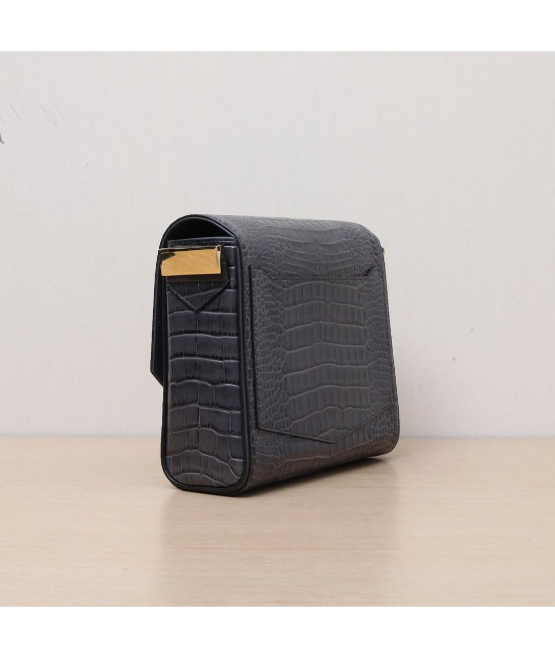 GIVENCHY Черная кожаная сумка через плечо, фото 6