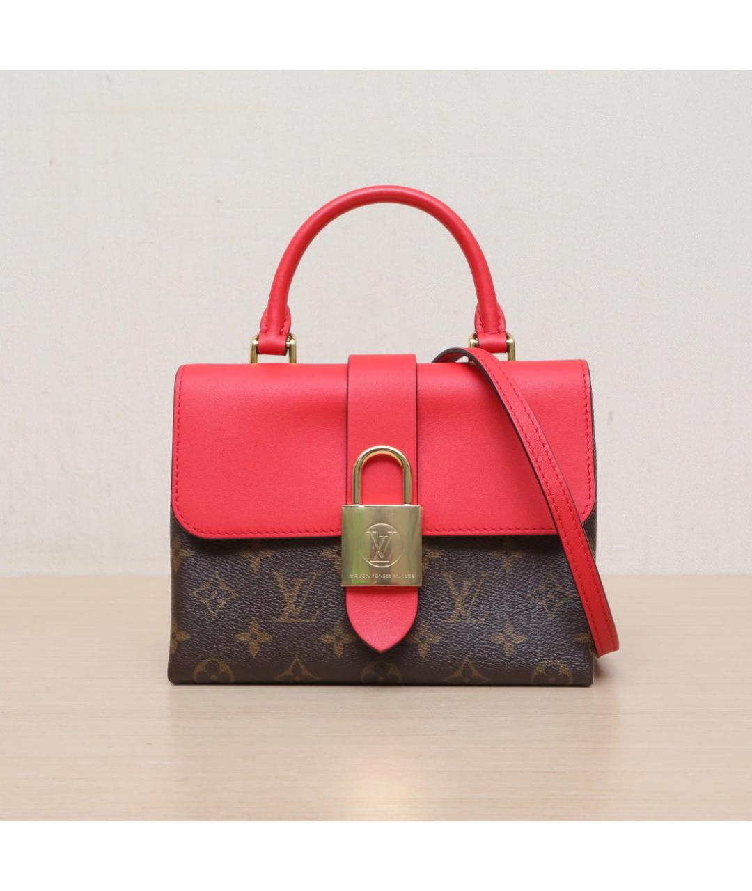 LOUIS VUITTON Коричневая кожаная сумка через плечо, фото 3