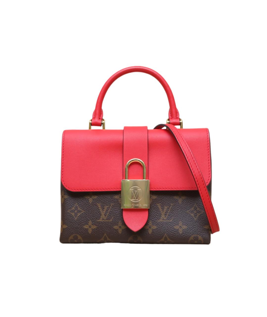 LOUIS VUITTON Коричневая кожаная сумка через плечо, фото 1