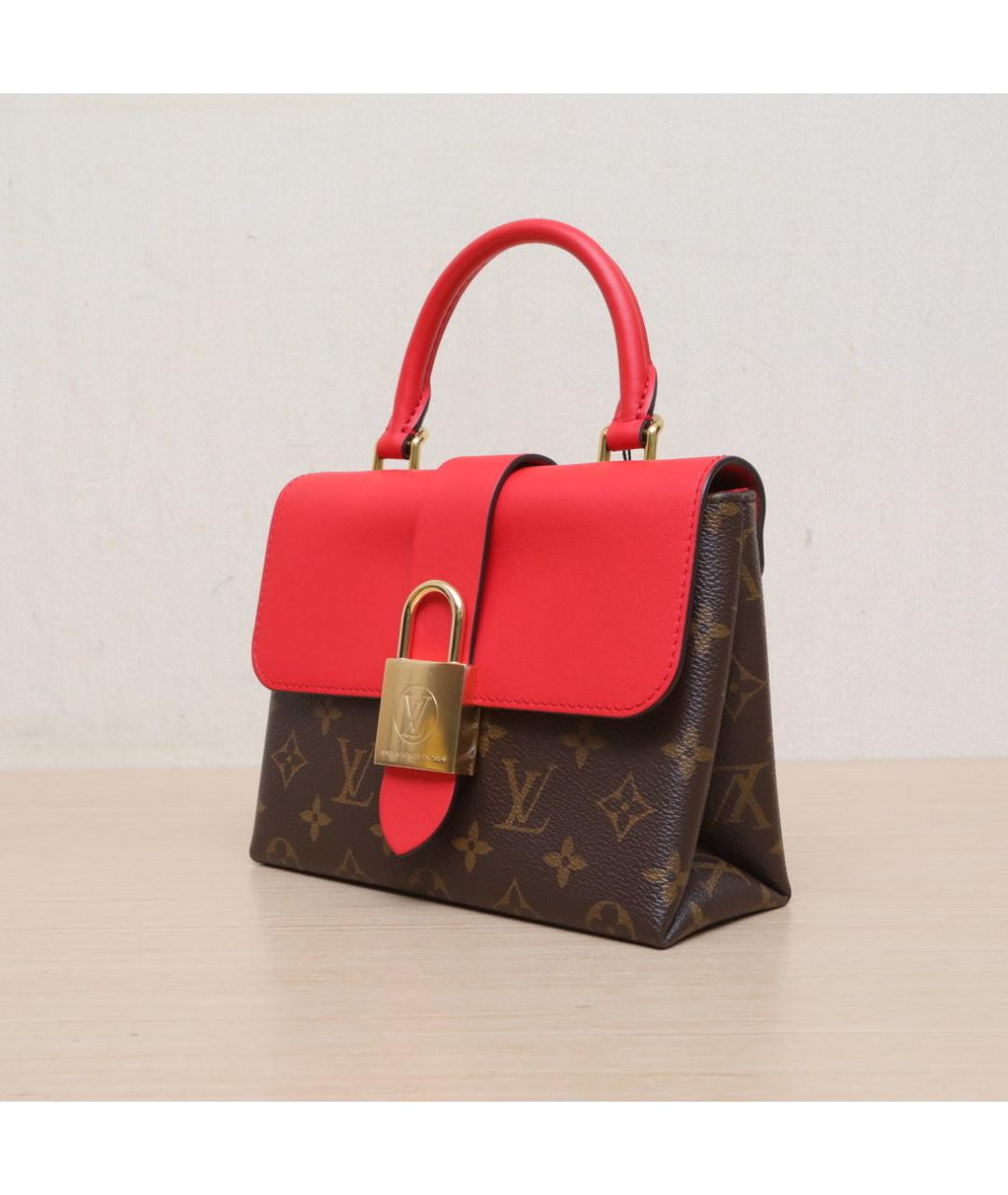 LOUIS VUITTON Коричневая кожаная сумка через плечо, фото 4