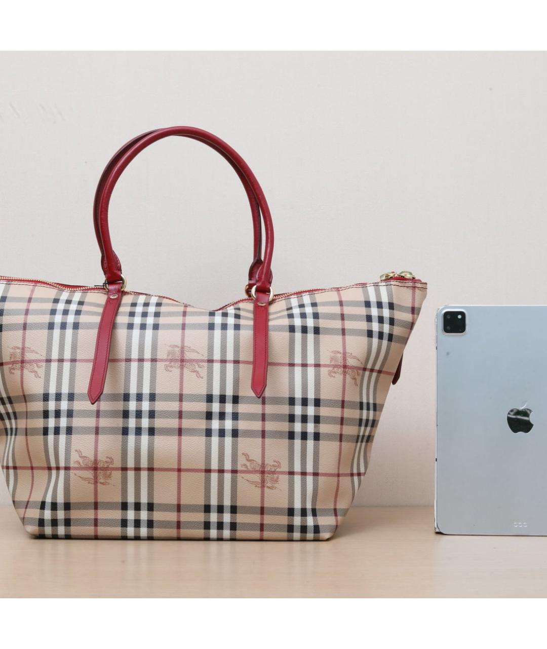 BURBERRY Сумка с короткими ручками, фото 7