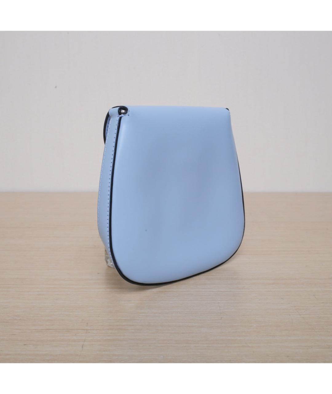 PRADA Голубая кожаная сумка через плечо, фото 6