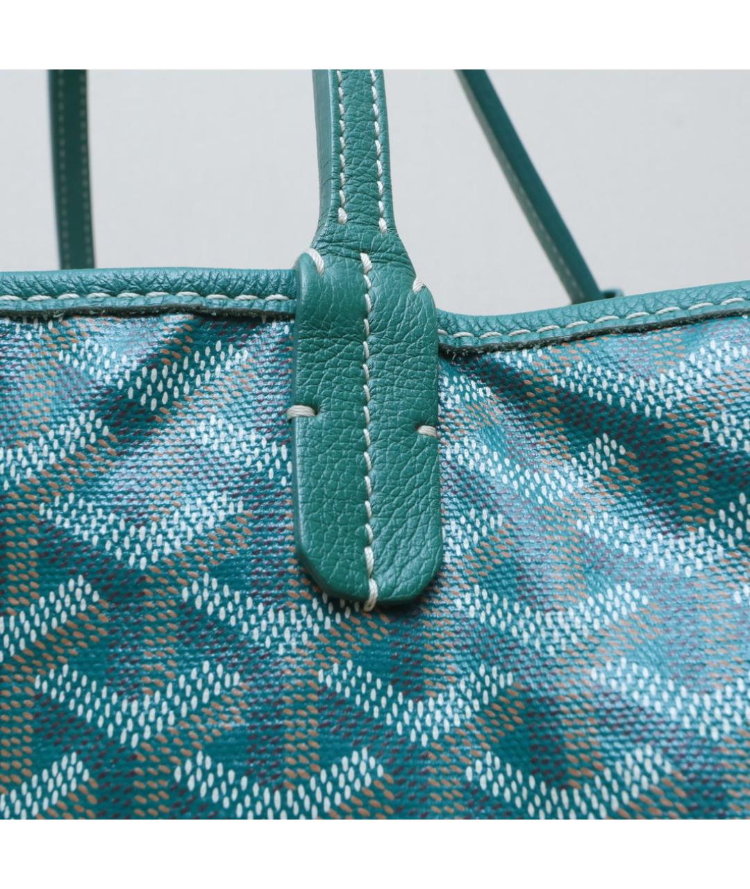 GOYARD Зеленая сумка через плечо, фото 8