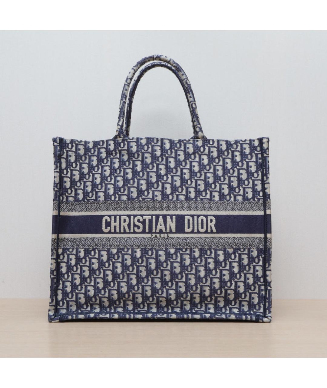 CHRISTIAN DIOR Синяя сумка через плечо, фото 3