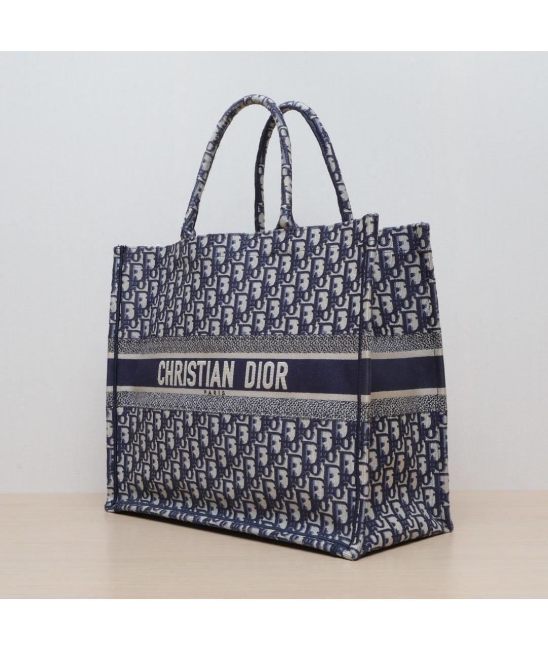 CHRISTIAN DIOR Синяя сумка через плечо, фото 4