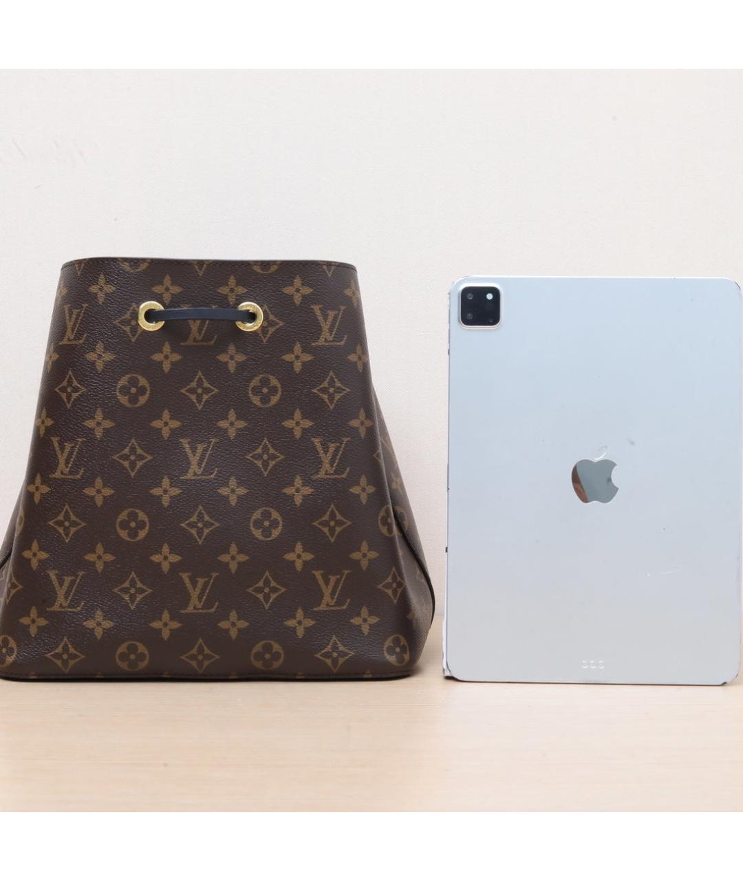 LOUIS VUITTON Коричневая сумка через плечо, фото 7