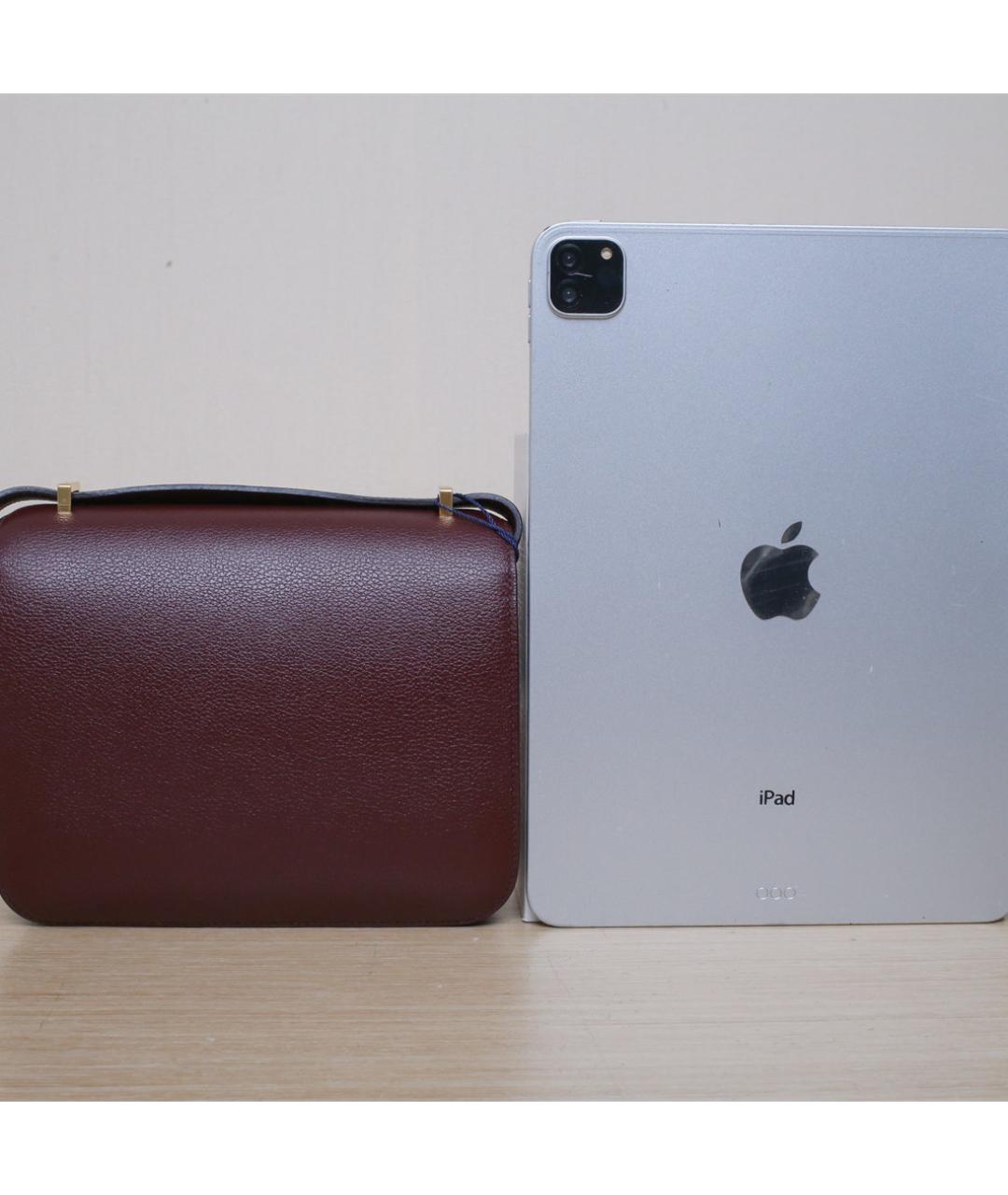 HERMES Коричневая кожаная сумка через плечо, фото 7