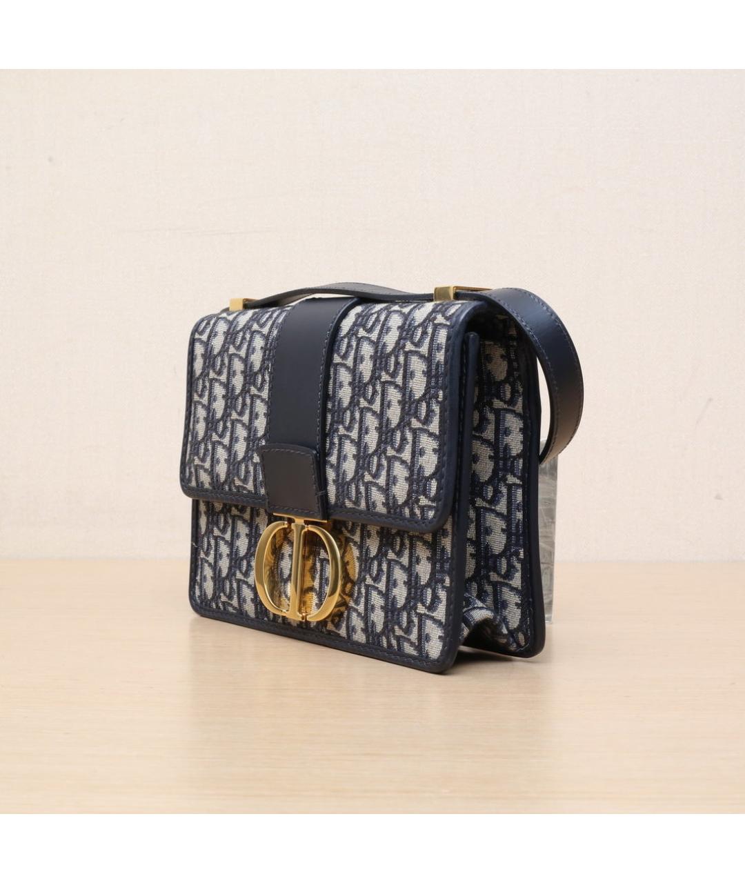 CHRISTIAN DIOR Синяя сумка через плечо, фото 4