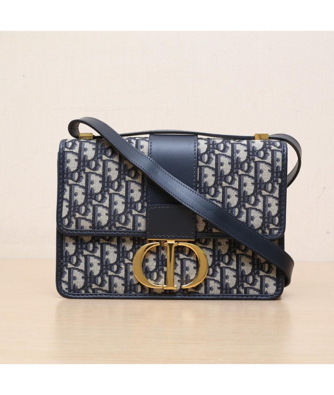 CHRISTIAN DIOR Синяя сумка через плечо, фото 3