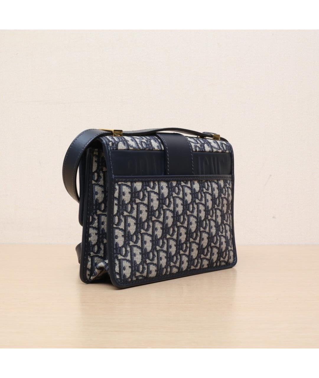 CHRISTIAN DIOR Синяя сумка через плечо, фото 6