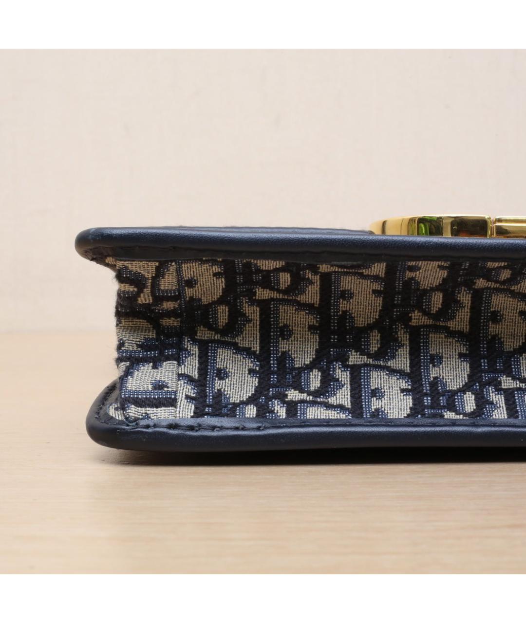 CHRISTIAN DIOR Синяя сумка через плечо, фото 9