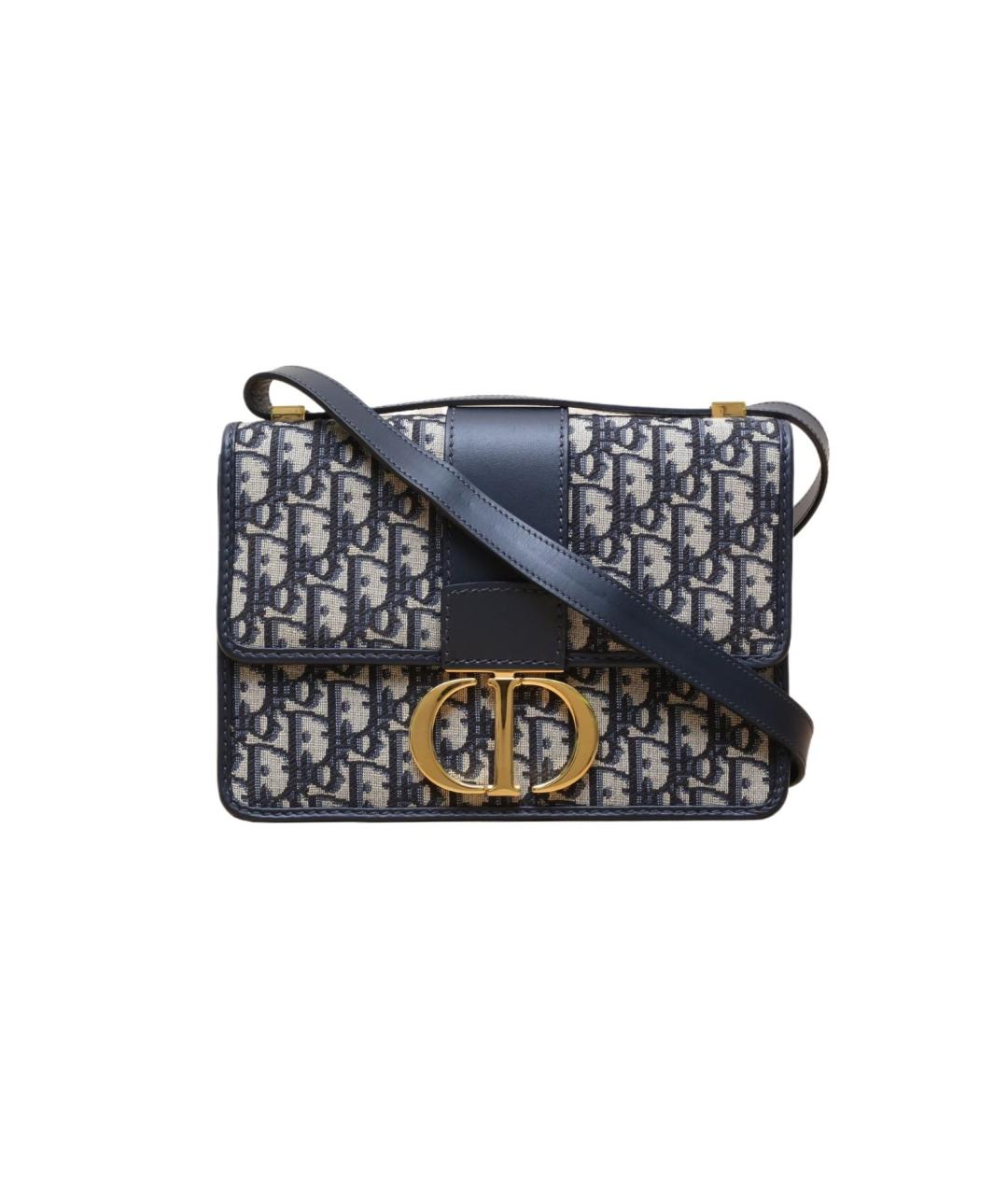 CHRISTIAN DIOR Синяя сумка через плечо, фото 1