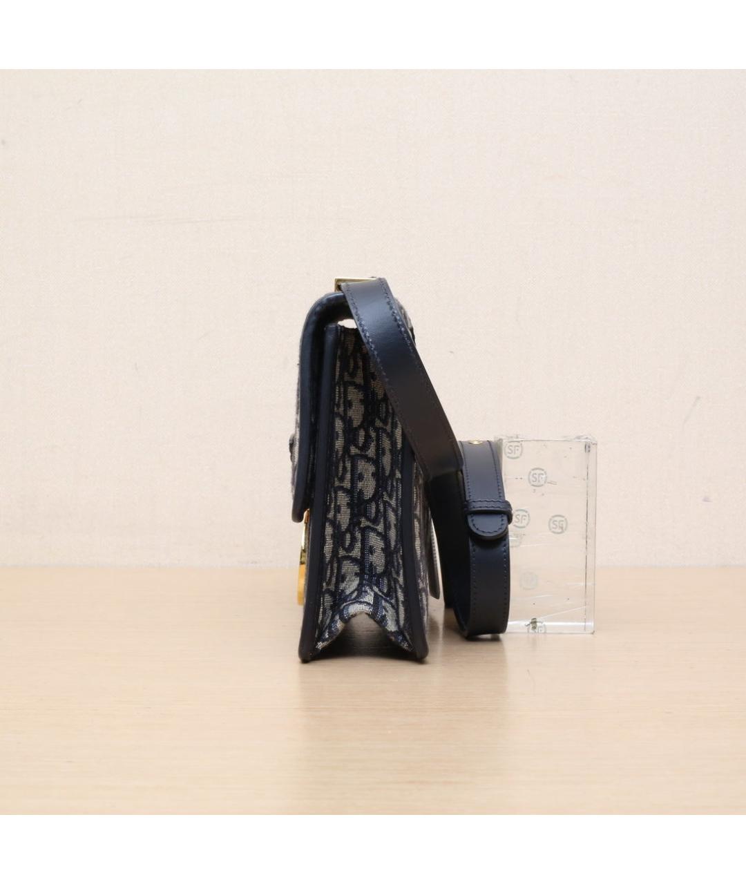 CHRISTIAN DIOR Синяя сумка через плечо, фото 5