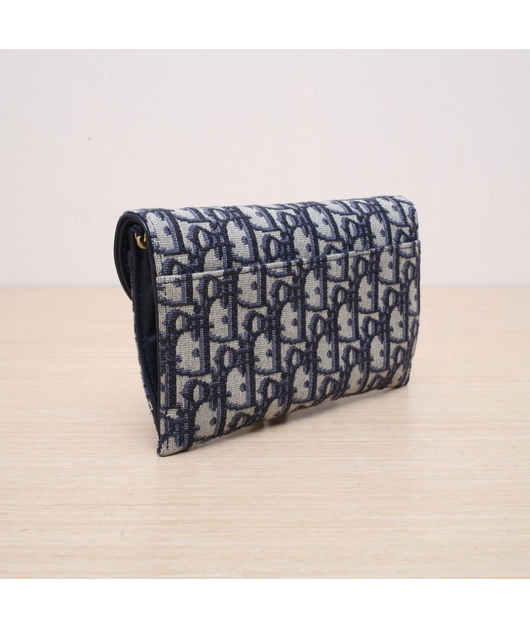 CHRISTIAN DIOR Синяя сумка через плечо, фото 6