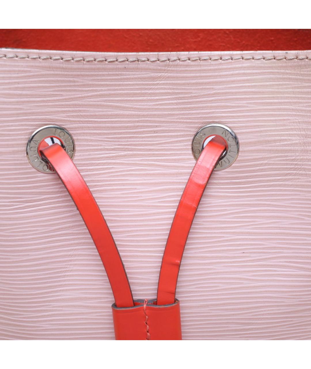 LOUIS VUITTON Розовая кожаная сумка через плечо, фото 8