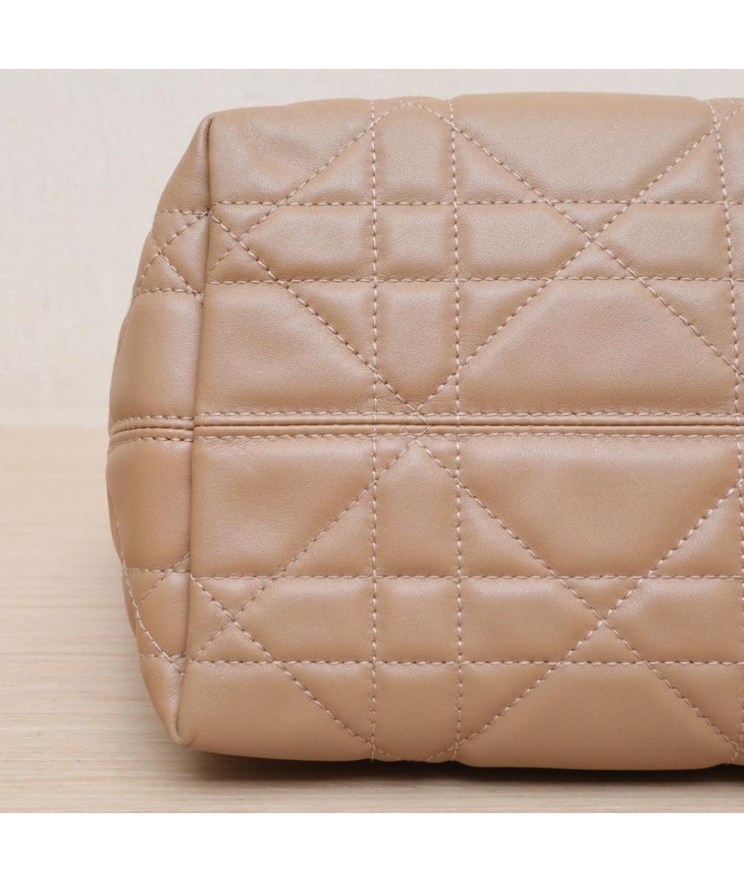 CHRISTIAN DIOR Коричневая кожаная сумка через плечо, фото 9