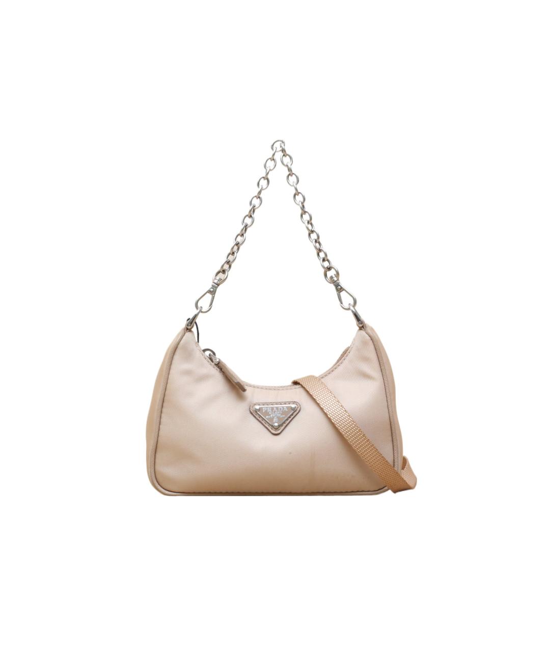 PRADA Бежевая сумка через плечо, фото 1