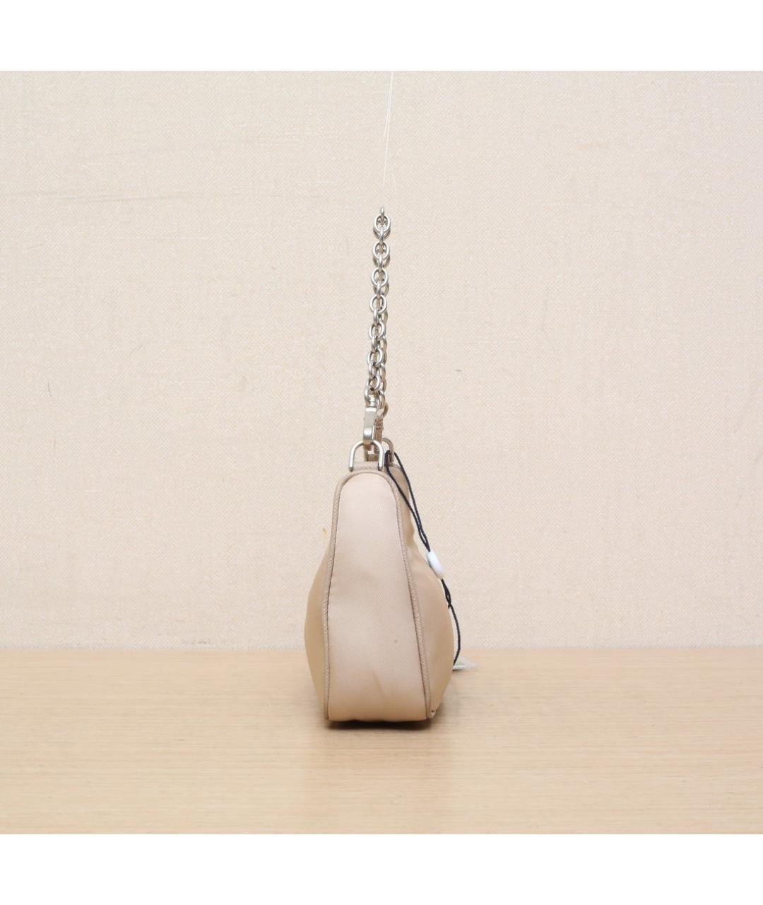 PRADA Бежевая сумка через плечо, фото 5