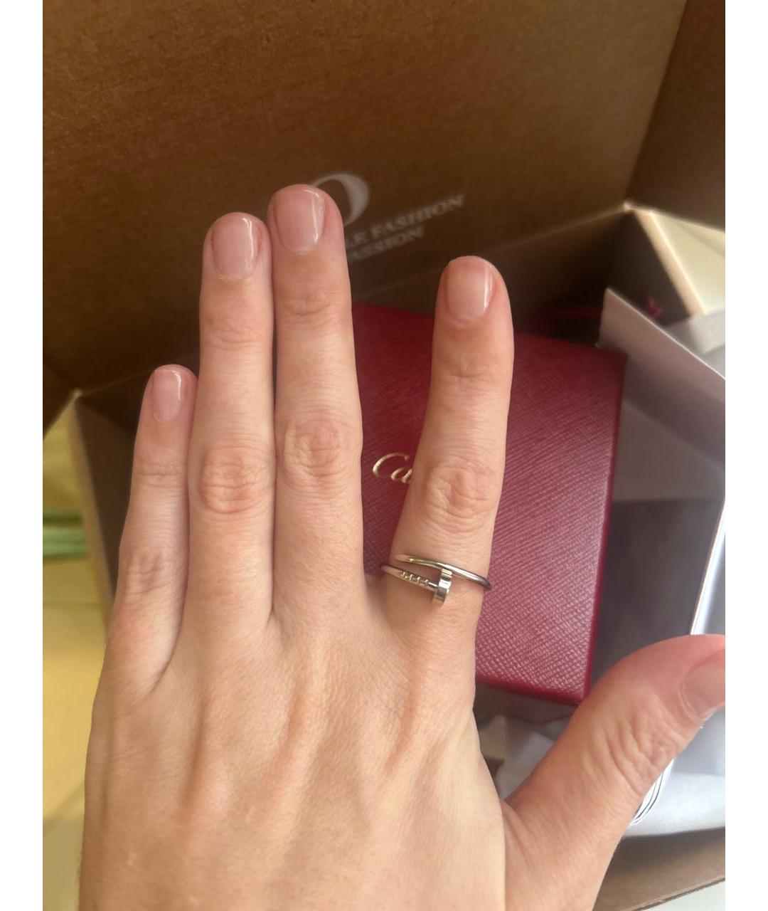 CARTIER Серебряное кольцо из белого золота, фото 3